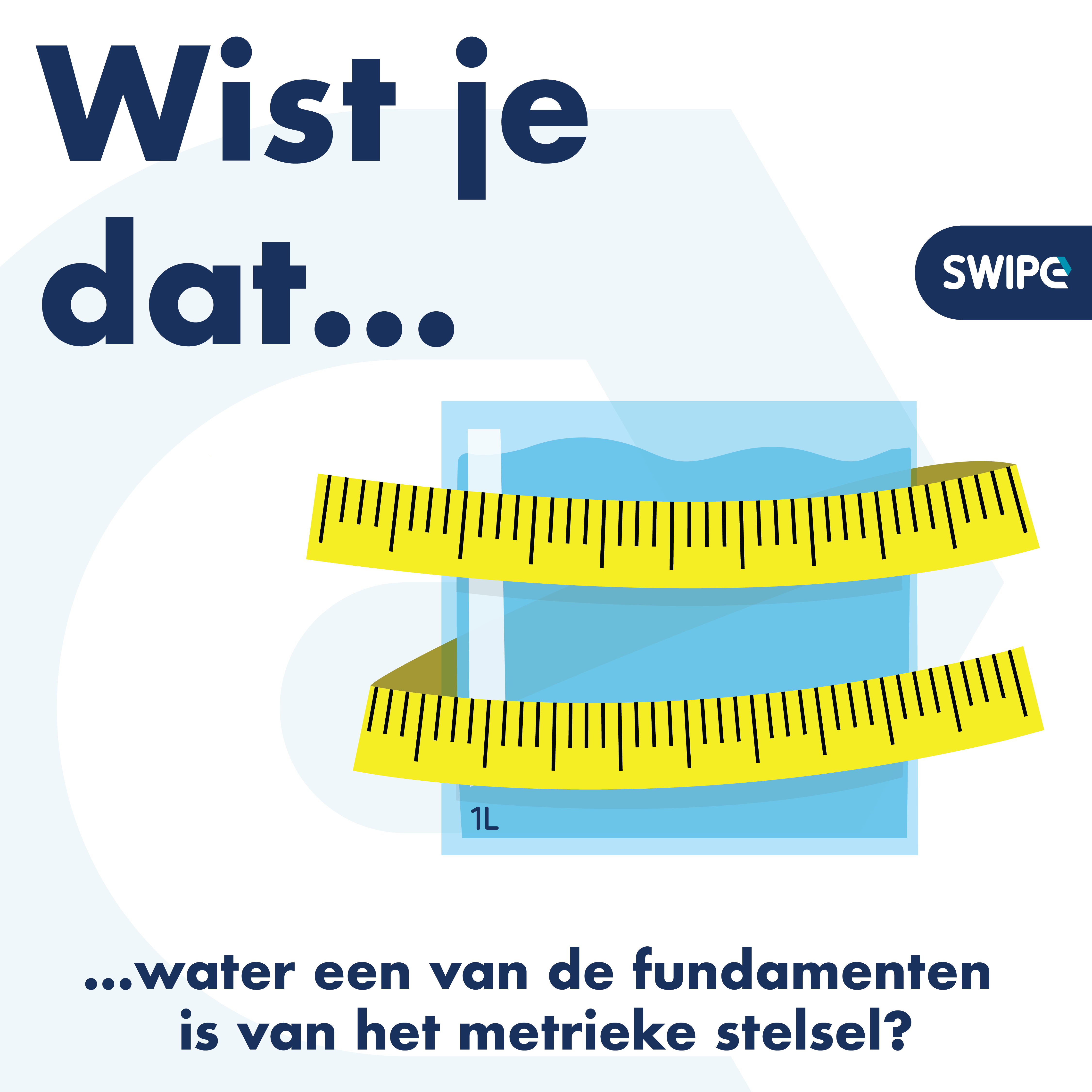 Water weetjes Metrieke stelses 1